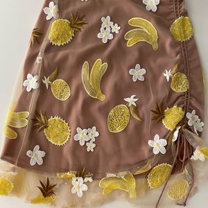 For love and lemon festival skirt